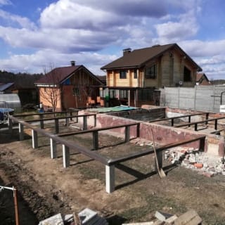 Фундаменты на забивных ЖБ сваях
