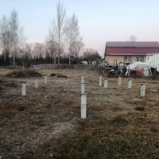 Фундаменты на забивных ЖБ сваях