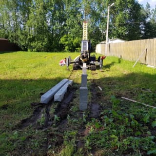 Фундаменты на забивных ЖБ сваях