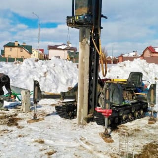 Фундаменты на забивных ЖБ сваях