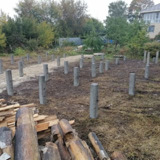 Фундаменты на забивных ЖБ сваях